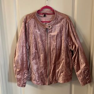 Crushed Velvet Torrid Jacket